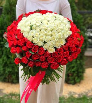 bouquet of  201 roses 