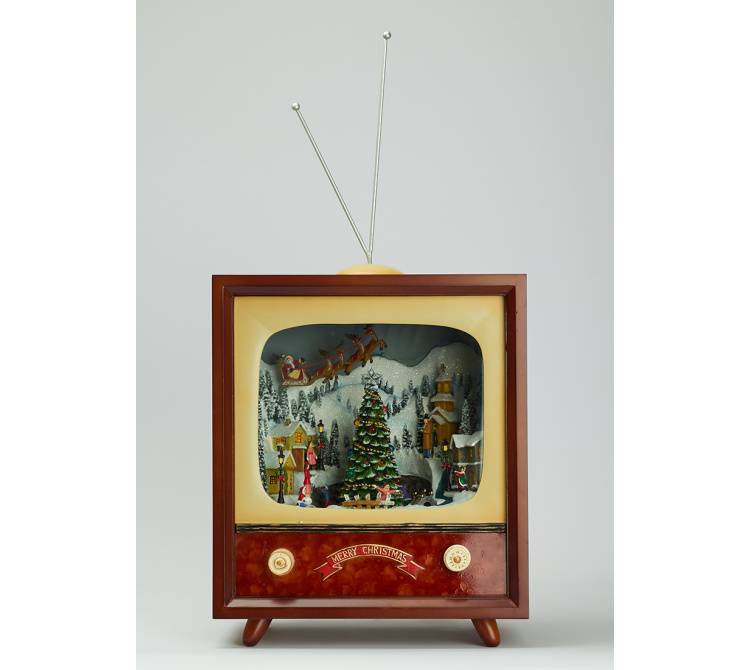 Новорічний LED декор "Телевізор великий"
