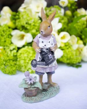 Кролик з лійкою, 9x16x6cm - заказ и доставка цветов Киев