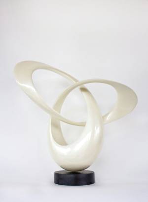 Скульптура Абстрактна біла 55 см - заказ и доставка цветов Киев
