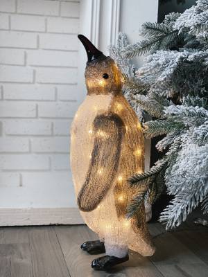Новорічний декор Пінгвін стоїть теплий/холодний... - заказ и доставка цветов Киев