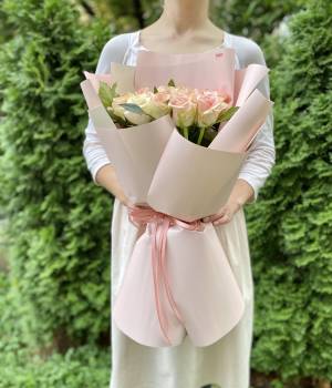 BOUQUET 15 ROSES KIMBERLY - заказ и доставка цветов Киев