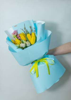 Букет Медовий розмір М - заказ и доставка цветов Киев
