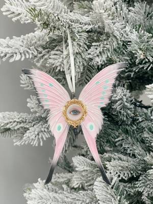 Ялинкова іграшка Метелик в асортименті, 15 см - заказ и доставка цветов Киев