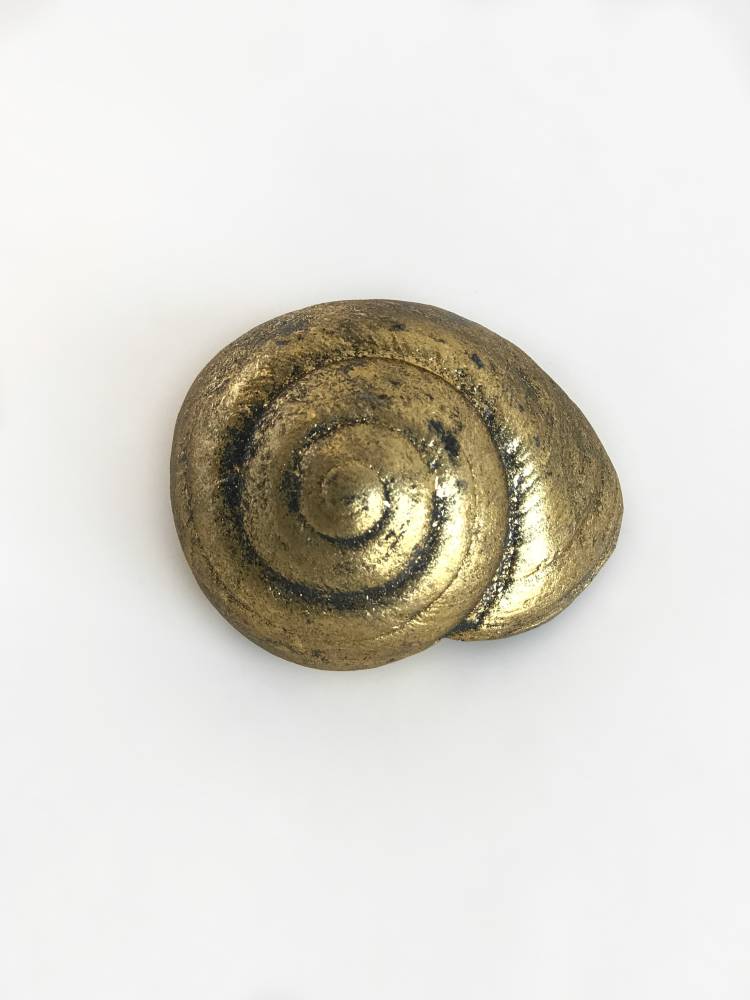 Черепашка равлика золото, 7 см