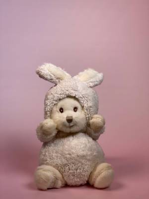 Игрушка Зигги в костюме зайца белый - заказ и доставка цветов Киев