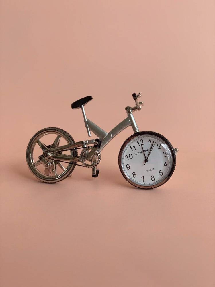 Настільний годинник "Гірський велосипед"