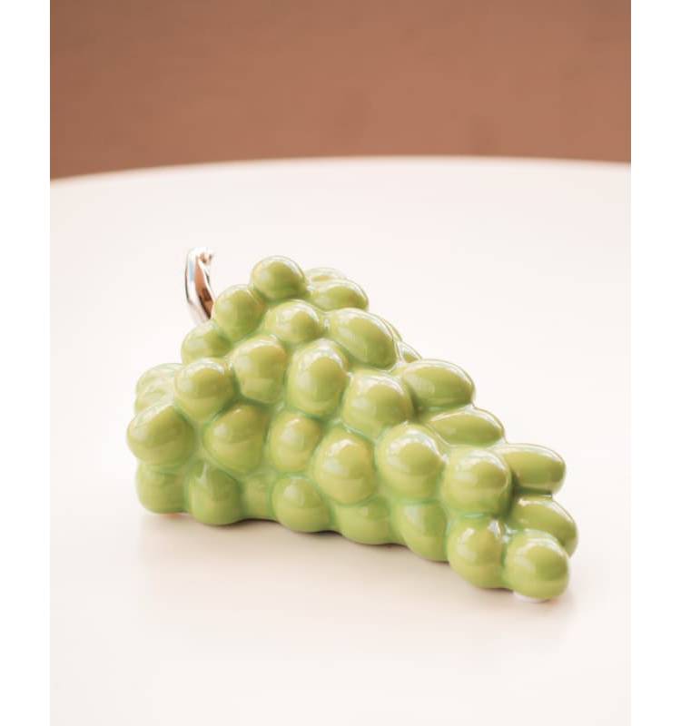 Скульптура Виноград чорний/зелений, 7,3 см