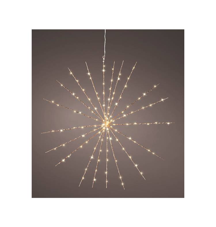 Microled polestar flashing copper  warm white 55 cm