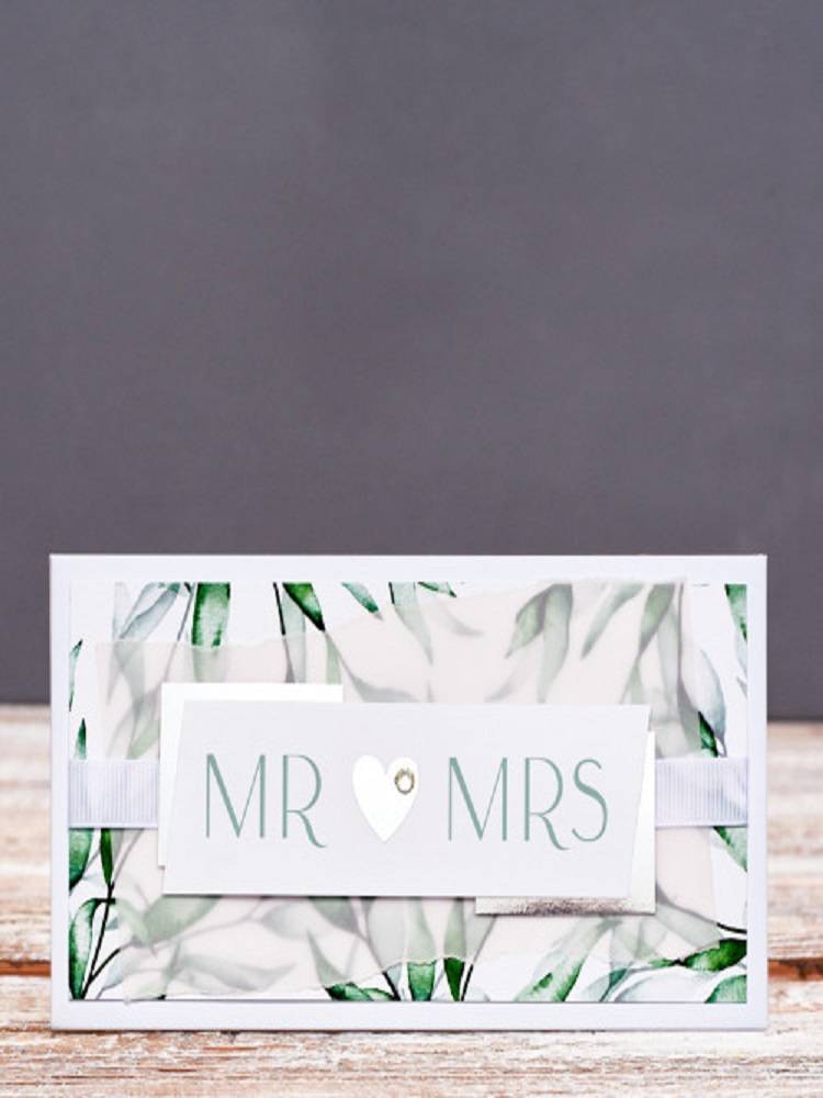 Конверт Mr & Mrs