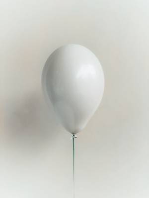 Куля повітряна Білий пастель - заказ и доставка цветов Киев
