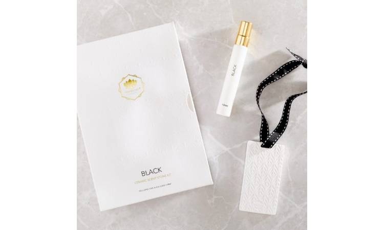 Керамічна арома пластина Black