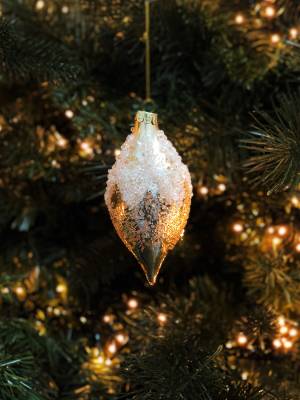 Ёлочное украшение Рождественский шар, золото, 6... - заказ и доставка цветов Киев